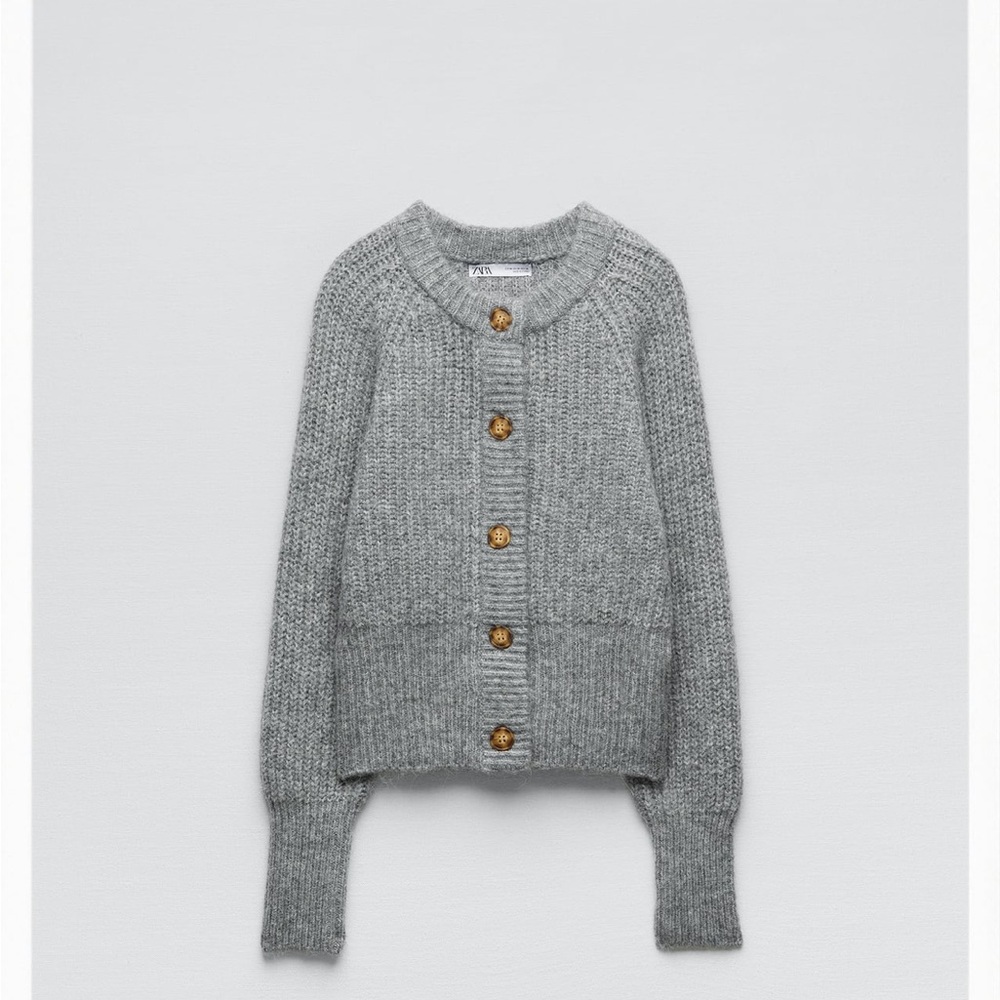 Zara Ribbed Cardigan